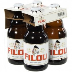 Filou  Blond  33 cl  Clip 4 fl - Thysshop