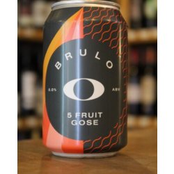 BRULO 5 FRUIT GOSE SOUR (ALCOHOL FREE) - Cork & Cask