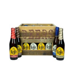 Heavenly Wooden Gift Leffe - Belgian Beer Heaven