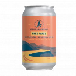 Athletic Brewing - Free Wave - Hazy IPA - UpsideDrinks