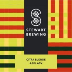 Stewart Brewing Citra Blonde (Cask) - Pivovar