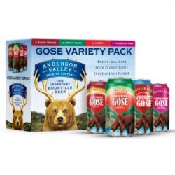 Anderson Valley Gose Variety Pack 12oz can-12pk - Bine & Vine