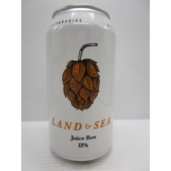 Land & Sea - Juice Box IPA 6.5% 375ml - Grape & Grain