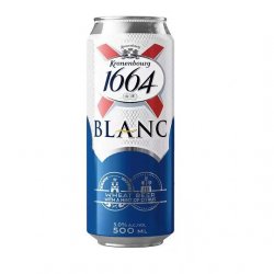 KRONENBOURG   Blanc 1664 nisu õlu alk.5.0% vol 500ml Leedu - Kaubamaja