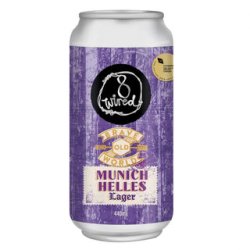 8 Wired Brave Old World Munich Helles Lager 440ml - The Beer Cellar