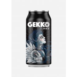 Gekko Cold IPA (LAGER yeast) 440ml can - Gekko