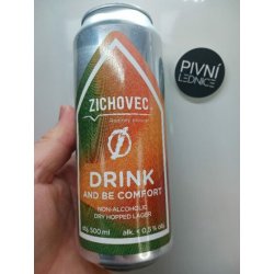 Zichovec Drink And Be Comfort Ø 0,5% 0,5l - Pivní lednice