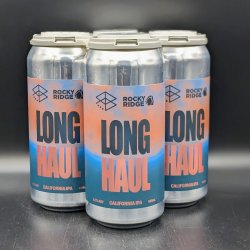 Range Long Haul California IPA Can 4pk - Saccharomyces Beer Cafe