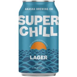 Akasha Brewing Super Chill Lager 375ml - BoozeBud