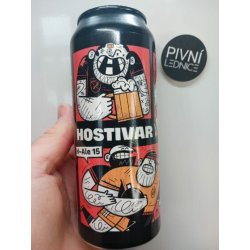 Hostivar H-Ale 15°6,5% 0,5l - Pivní lednice