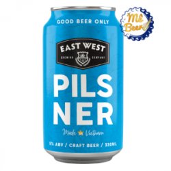 East West Pacific Pilsner 5%  Lon 330ml  Thùng 12 lon - BIA NHẬP ĐÀ NẴNG