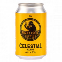 Fuzzy Logic Celestial Blonde 4,7%  Lon 330ml  Thùng 24 lon - BIA NHẬP ĐÀ NẴNG