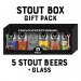 Moersleutel Gift Pack  5 Dark Beers + Glass 