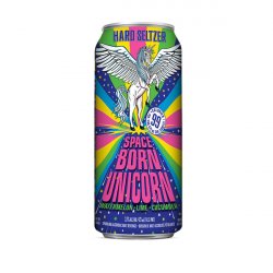 Flying Monkeys Space Born Unicorn Hard Seltzer - Flying Monkeys Craft Brewery