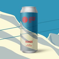 Lakes Brew Co Raise  Helles Lager  4% - Lakes Brew Co