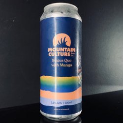 Mountain Culture Beer Co., Status Quo With Mango: Pale Ale, 500ml - My Beer Dealer