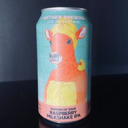 Aether Brewing, 2024 Summer of Sour - Raspberry Milkshake IPA, 375ml - My Beer Dealer