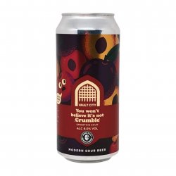 Vault City Brewing You Won’t Believe It’s Not Crumble!