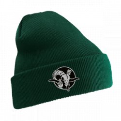 Holy Goat Logo Beanie GreyGreenBlueOrange - Holy Goat Brewing