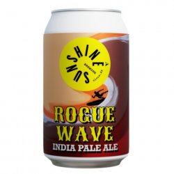 Sunshine Brewing Rogue Wave IPA 4x330mL - The Hamilton Beer & Wine Co