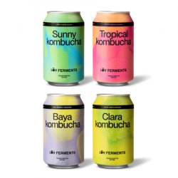 Lov ferments PACK 12 LATAS  3X SUNNY 3X TROPICAL 3X CLARA 3X BAYA  330ml - Lov ferments