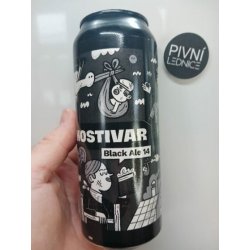 Hostivar Black Ale 14°5,7% 0,5l - Pivní lednice