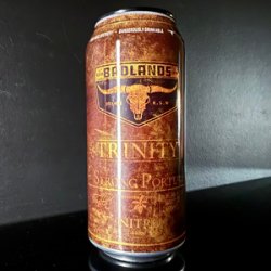 Badlands Brewery Trinity Porter
