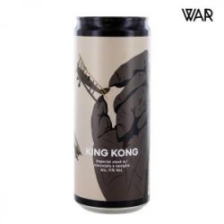 War King Kong Cioccolato e Vaniglia 33 Cl. (lattina) - 1001Birre