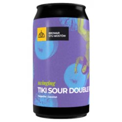 Brower Stu Mostow - Swinging Tiki Sour Double IPA 7.5% ABV 440ml Can - Martins Off Licence