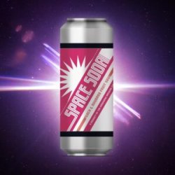 Makemake  Space Soda: Peach & Rhubarb [5% Fruited Sour] - Red Elephant