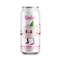 Yonder  White Choc Strawb Sour  4.5% 440ml Can - All Good Beer