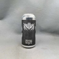 Azvex Brewing Company Unreadable Metal Logos