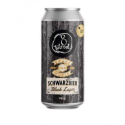 8 Wired Brave Old World Schwarzbier 440mL - The Hamilton Beer & Wine Co