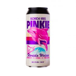 Funky Fluid - Florida Weisse: Pinkie - 7.2% Raspberry, Lychee & Pink Guava Sour - 500ml Can - The Triangle