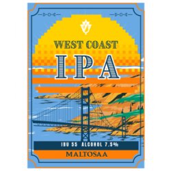 Ingredientes para Cerveza West Coast IPA 19L - Maltosaa