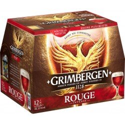 BiÃre aromatisÃ©e Grimbergen Rouge 12x25cl - Selfdrinks