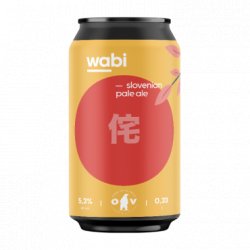 Wabi Slovenian Pale Ale 5,3% Vol 33 Cl Lattina - Beer Solution