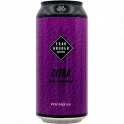 FrauGruber – Citra - Rebel Beer Cans