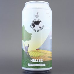 Lost and Grounded - Helles - 4.4% (440ml) - Ghost Whale