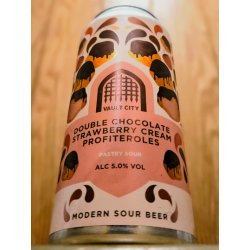 Vault City Brewing Double Chocolate Strawberry Cream Profiteroles Vault City Brewing Double Chocolate Strawberry Cream Profiteroles