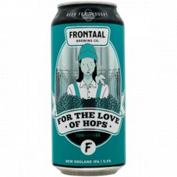 Frontaal – For the Love of Hops ‘Turquoise’ - Rebel Beer Cans