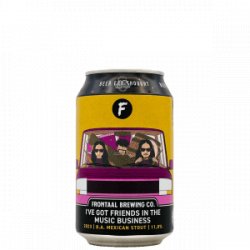 Frontaal – I’ve Got Friends In The Music Business B.A. 2023 - Rebel Beer Cans