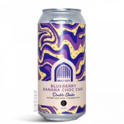 Vault City Brewing Blueberry Banana Choc Chip Double Shake Sour x Elmeleven - Kihoskh