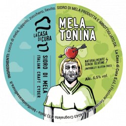 La Casa Di Cura MelaTonina (SIDRO) 6,5% abv cartone 12x33cl - La Casa di Cura