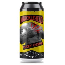 Brothers Beer Knucklehead Hazy USIPA 440mL - The Hamilton Beer & Wine Co