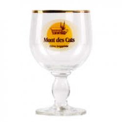 Verre à bière Mont des Cats - calice 33cl - BienManger