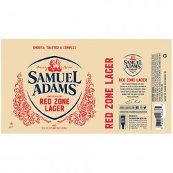 Samuel Adams Red Zone Lager - CraftShack