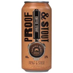 Shining Peak Proof & Stout Coffee Stout 440ml - The Beer Cellar