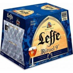 Leffe BiÃre rituel 9% 12 x 25 cl  9%vol. - Selfdrinks