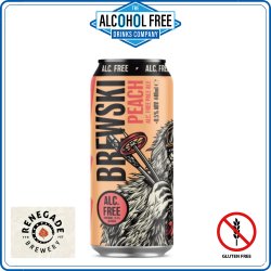 Brewski Alcohol Free Peach Pale Ale - The Alcohol Free Drinks Company